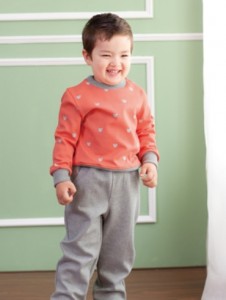 어린이집동복활동복 Ccoma 인디안핑크곰돌이 라운드 (영아전용)