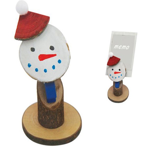 UN 2000 크리스마스 눈사람 메모꽂이 겨울만들기 diy방과후만들기