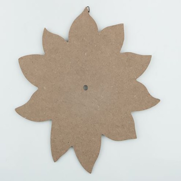 UN 3000  만들기재료 나무 태양꽃 나무시계판