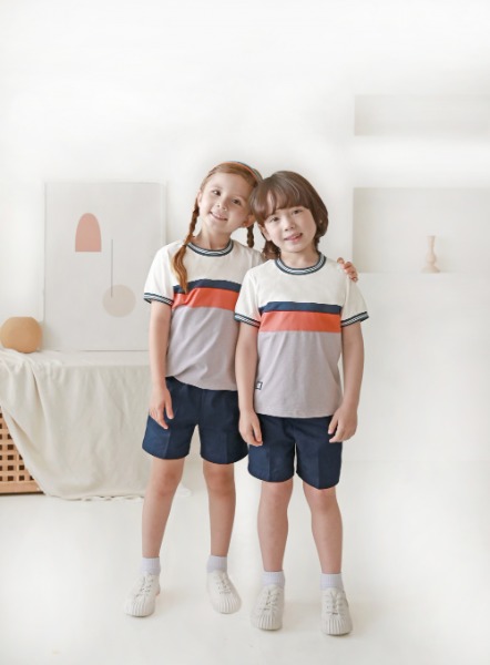 스트리키즈 기능성 티셔츠 세트 어린이집 활동복 원복 어린이날선물용티