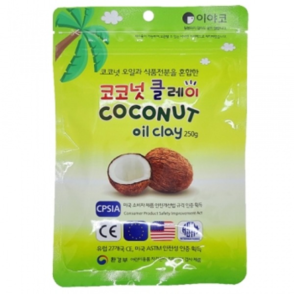 이야코 코코넛 오일클레이 유토 250g